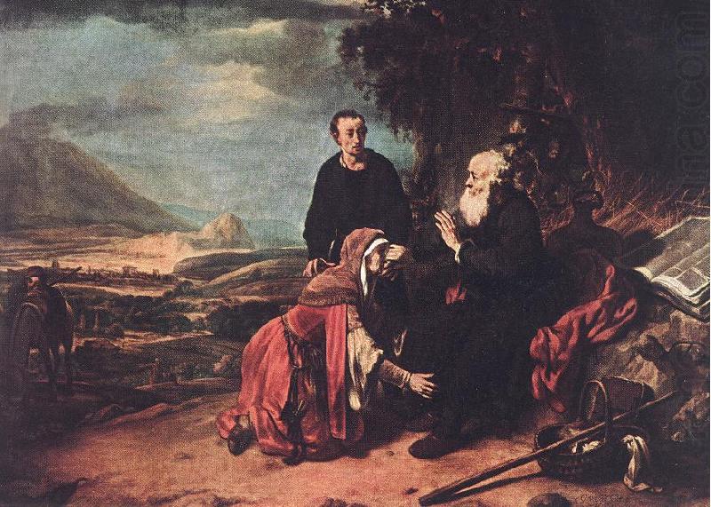 Prophet Eliseus and the Woman of Sunem f, EECKHOUT, Gerbrand van den